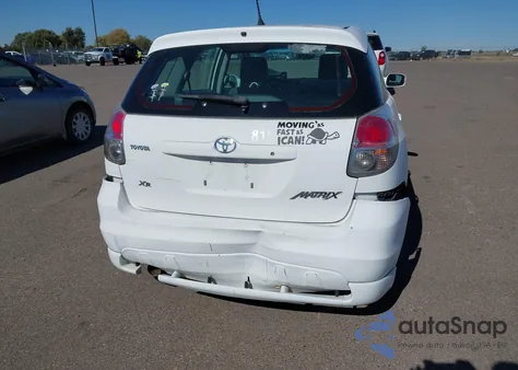 2007 Toyota Matrix Xr из США, поврежденный, VIN 2T1KR32E87C673398
